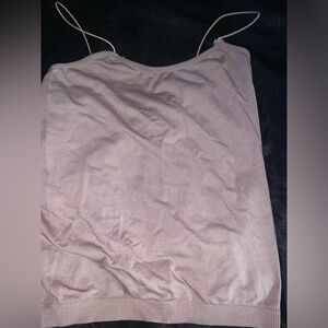 Pink tank top